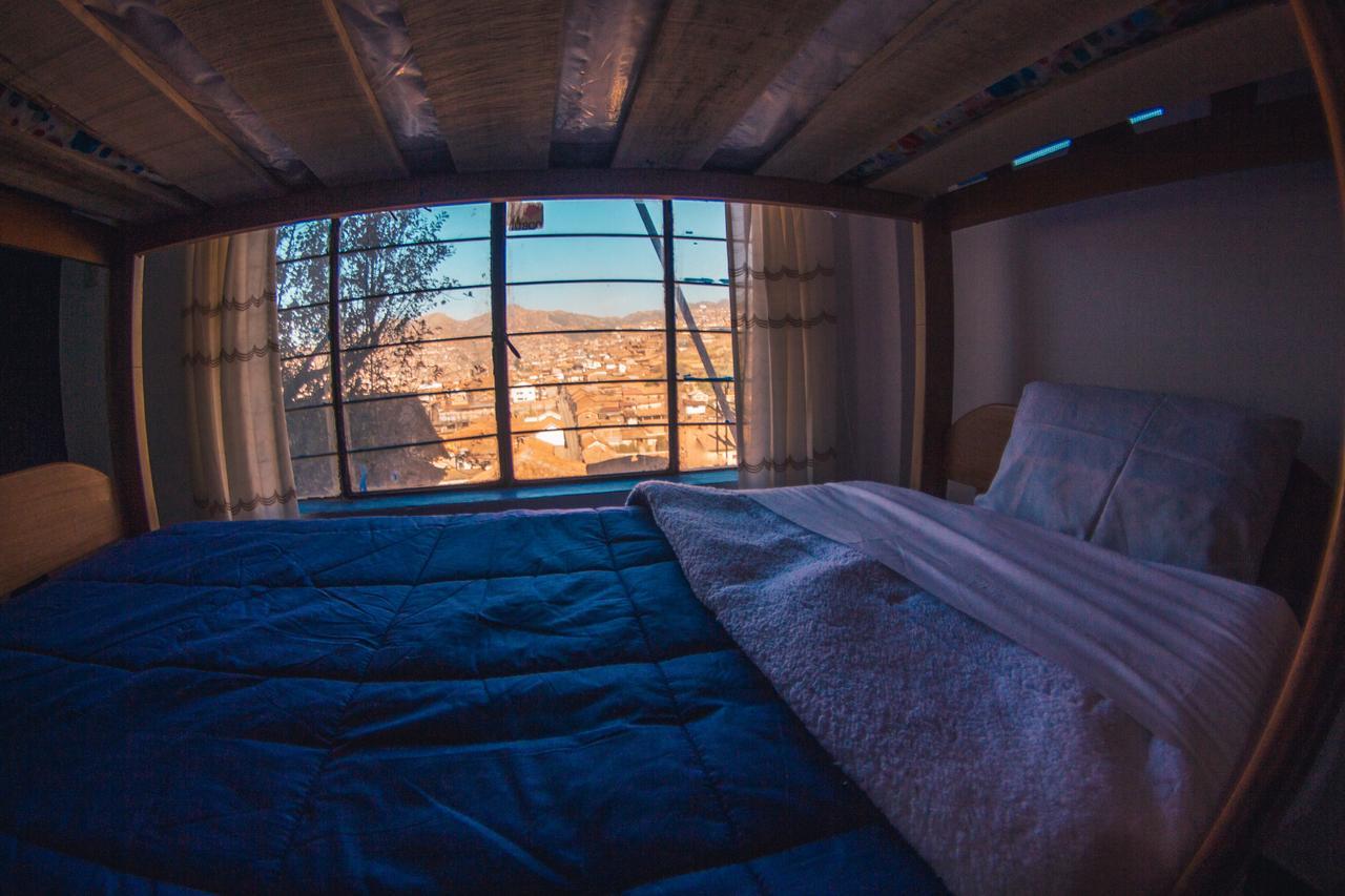 La Casita Azul Hostelクスコ エクステリア 写真