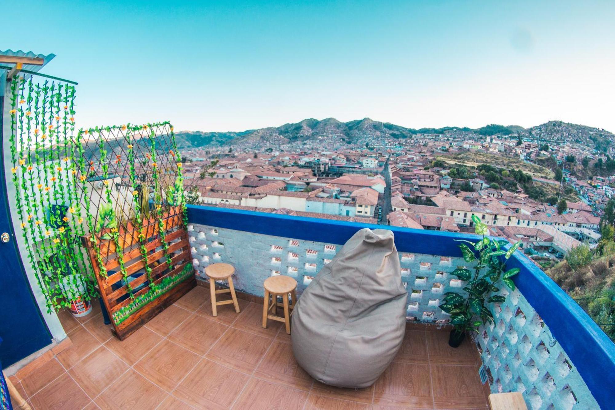 La Casita Azul Hostelクスコ エクステリア 写真
