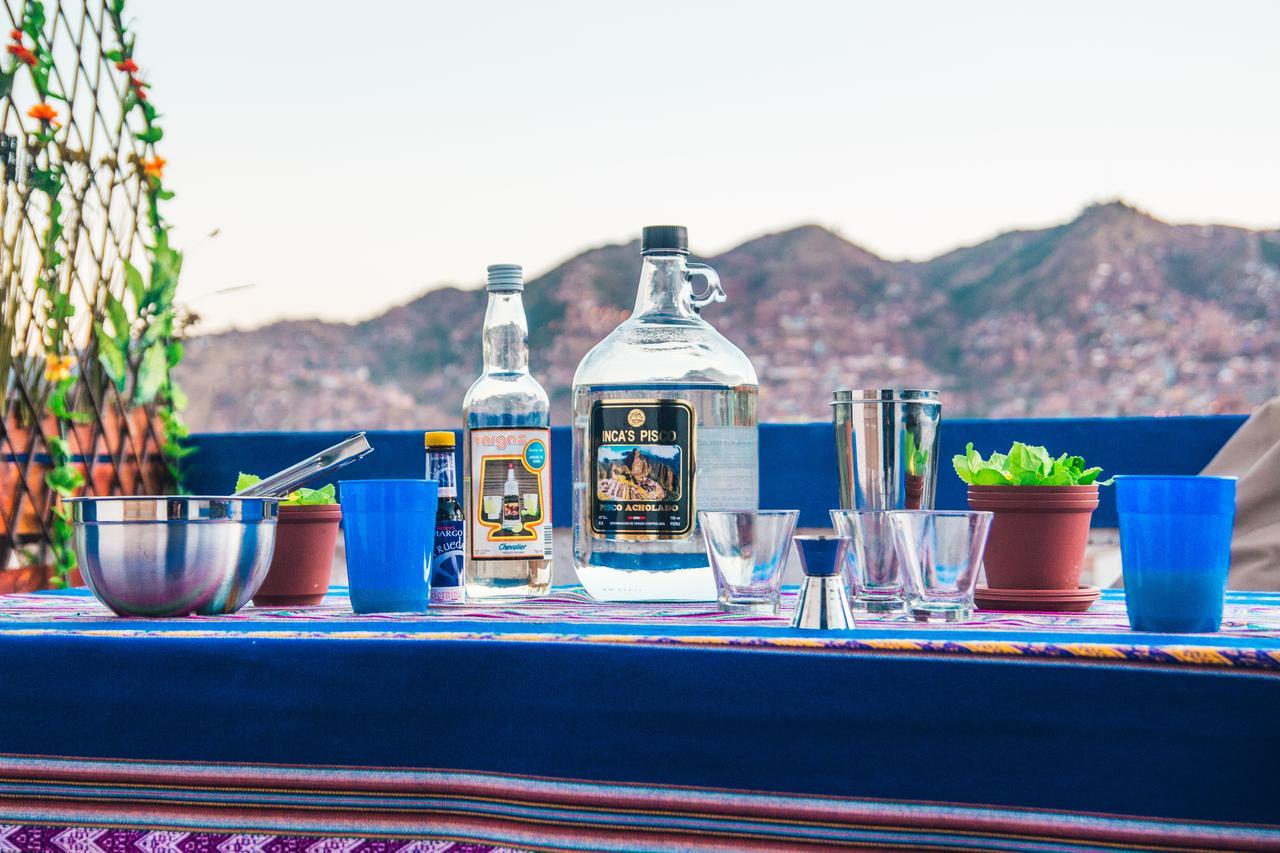 La Casita Azul Hostelクスコ エクステリア 写真