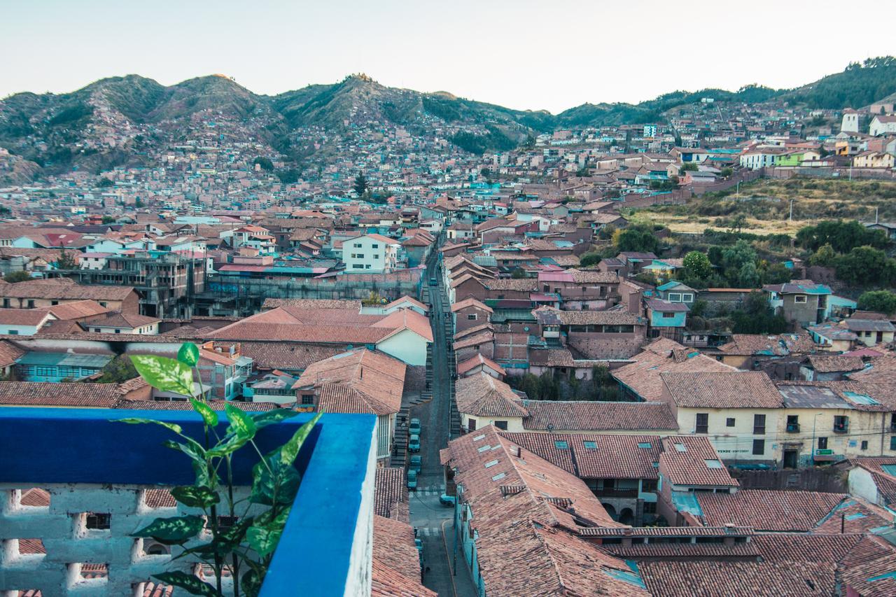 La Casita Azul Hostelクスコ エクステリア 写真