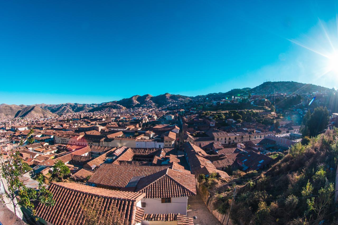 La Casita Azul Hostelクスコ エクステリア 写真